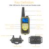 iMounTEK Dog Training Collar IP67 Waterproof Pet Trainer 300mAh Rechargeable 875 Yard Remote Control 4 Modes Adjustable Level