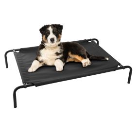 Elevated Pet Bed Dogs Cot Dogs Cats Cool Bed S/M/L Heavy-Duty Breathable Washable Indoor Outdoor Use (Option: PetHammockL)