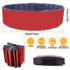 Foldable Pet Swimming Pool PVC Kiddie Baby Dog Swim Pool Bathing Tub Playmat Kids Pools
